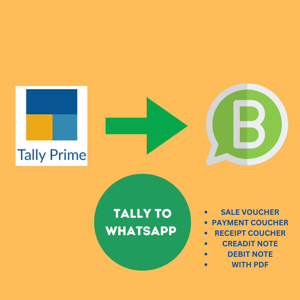 SEND messages FROM TALLY TO WHATSAPP